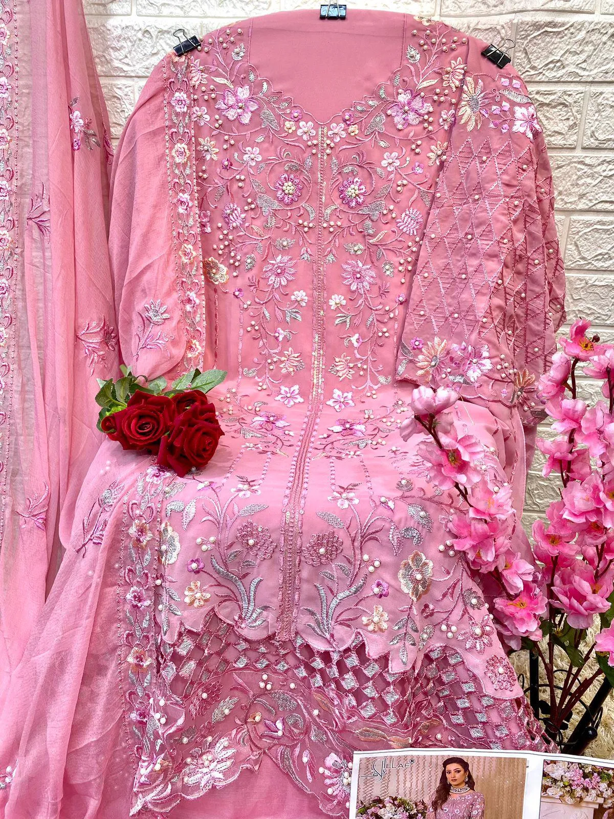 Georgette Salwar Suit For Eid