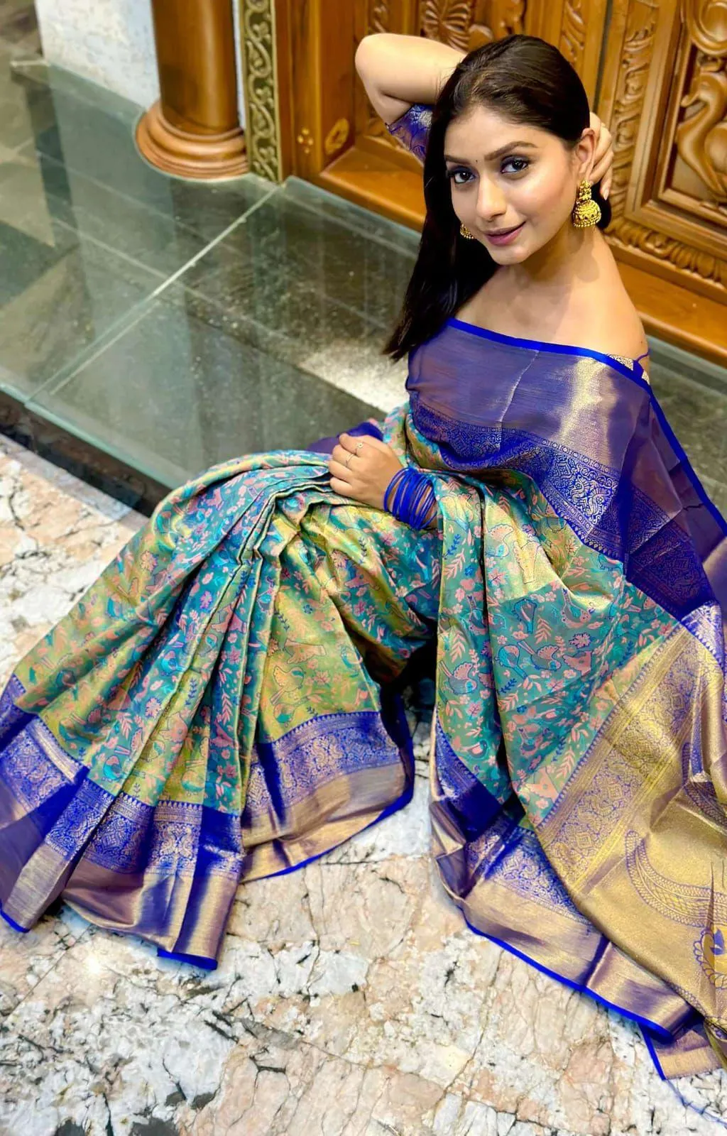 Kanjivaram Pattu Silk Saree For Wedding