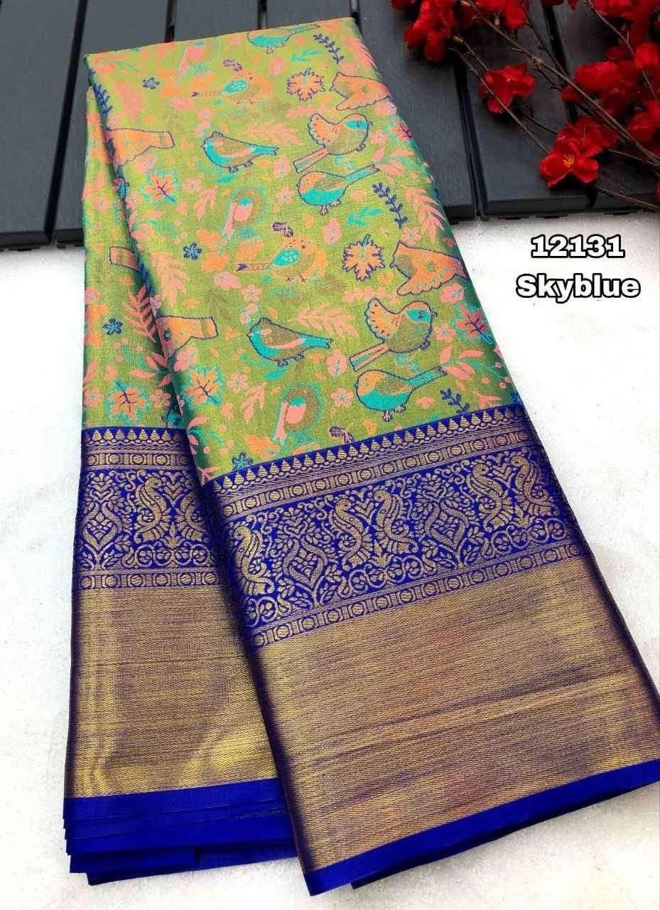 Kanjivaram Pattu Silk Saree For Wedding