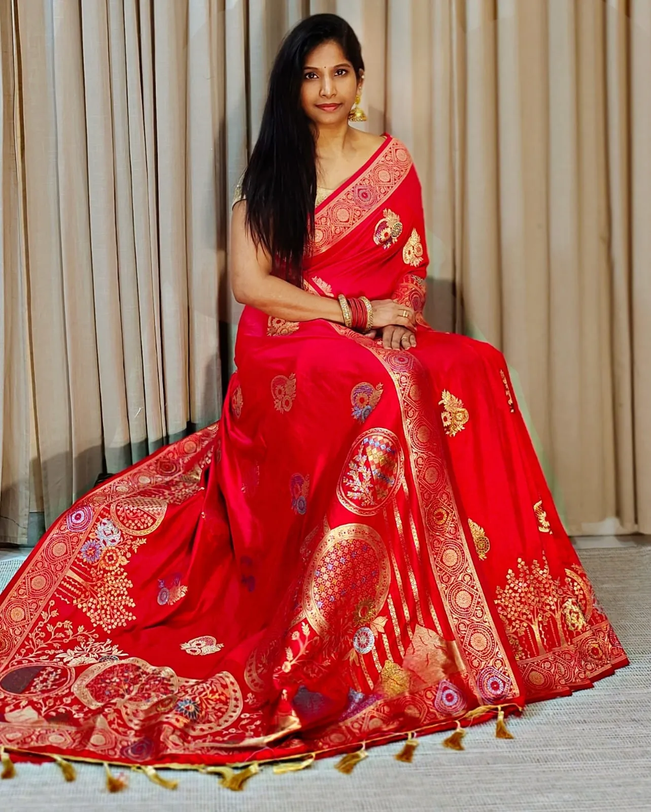Khadi Georgette Wedding Saree Collection