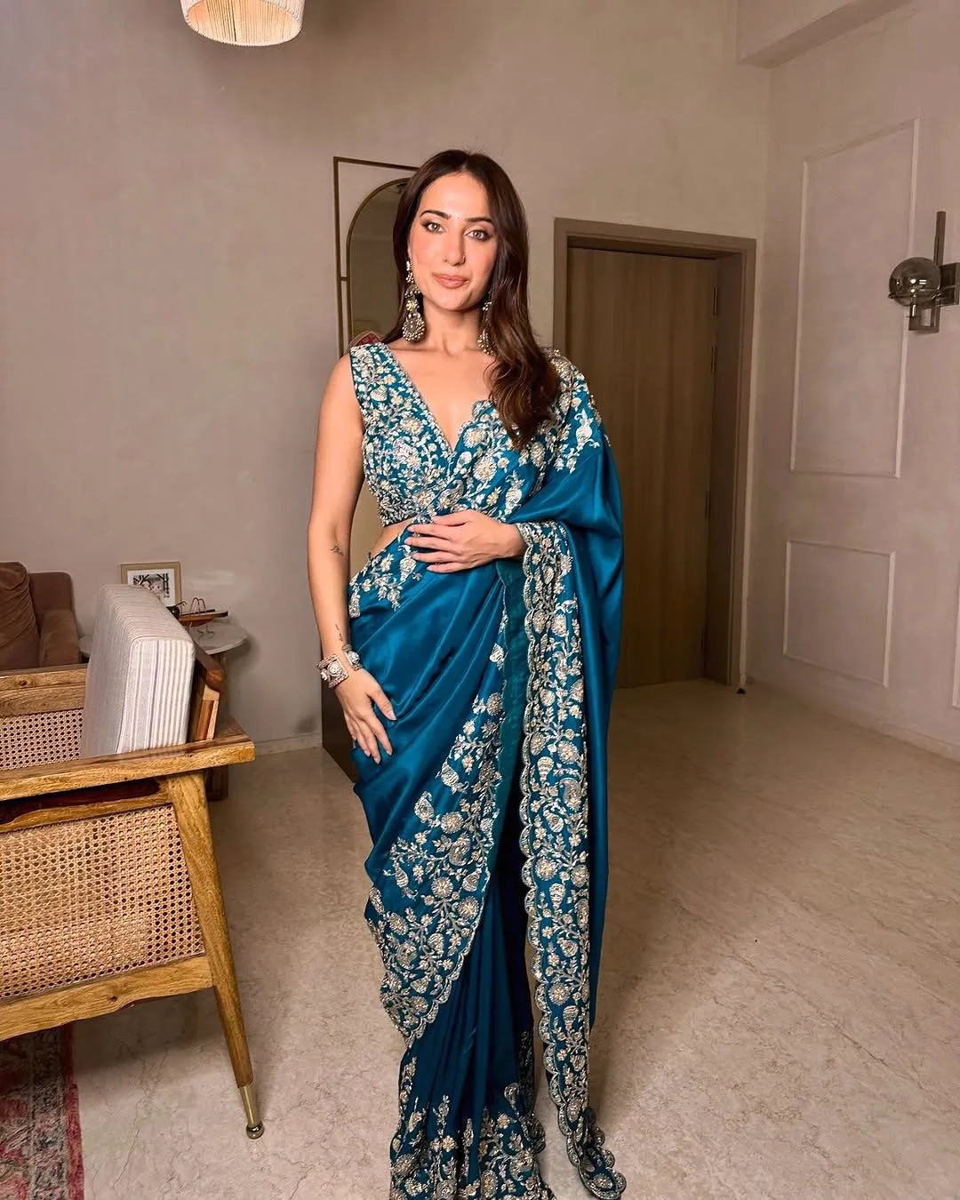 Khusha Kapila Bollywood Saree