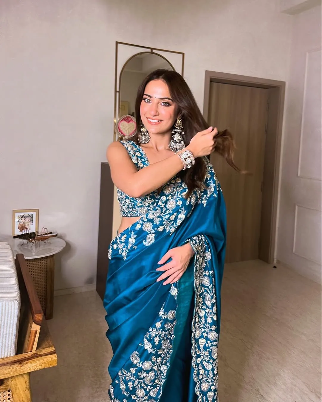 Khusha Kapila Bollywood Saree