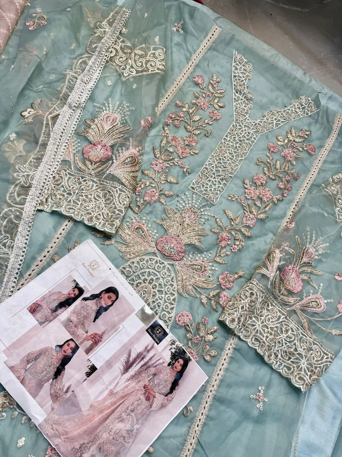 Long Pakistani Dress For Ramzan Eid