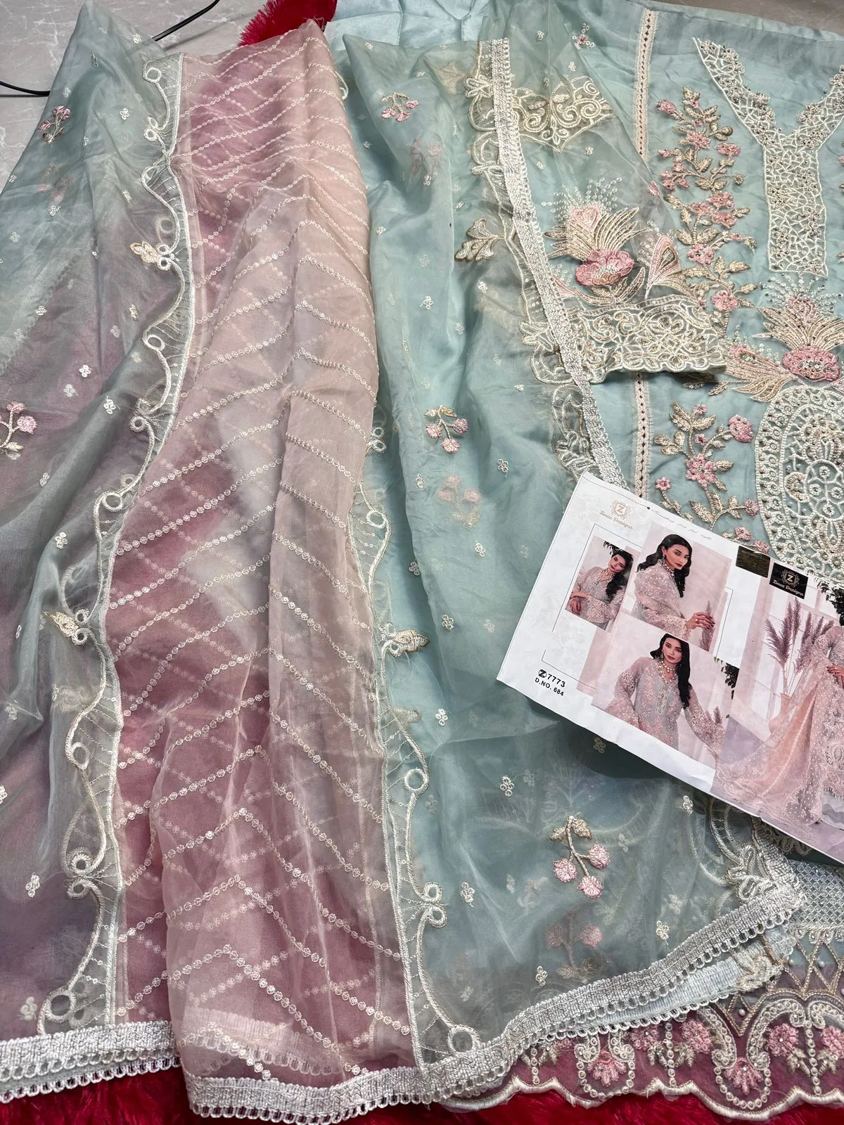 Long Pakistani Dress For Ramzan Eid
