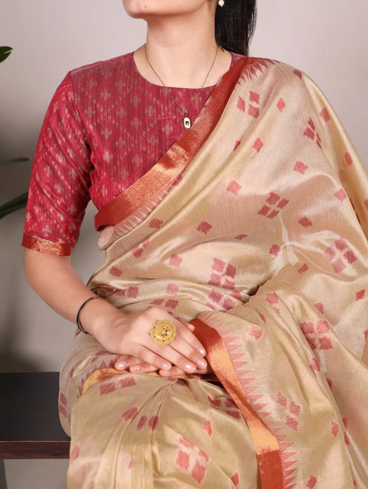 Patola Printed Silk Wedding Saree