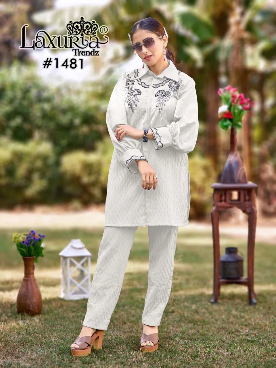 Premium Pakistani Co ord Set With Hand Work For Ramzan Eid