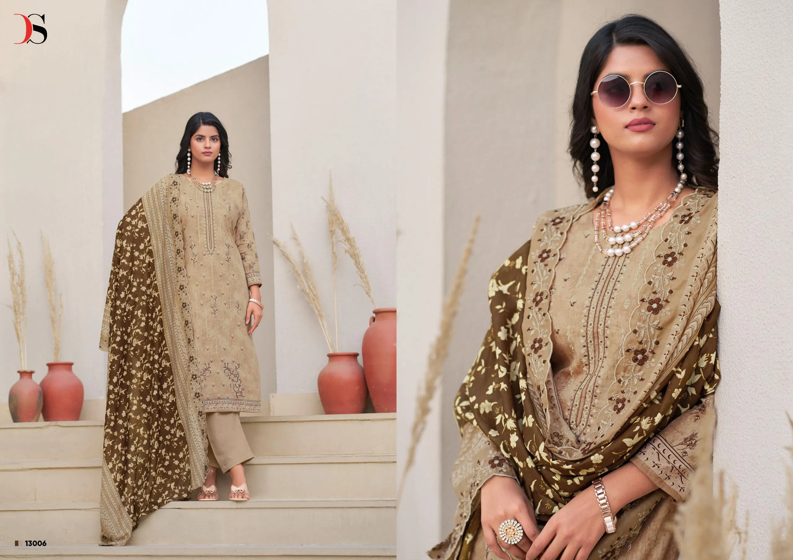 Pure Cotton Pakistani Suit
