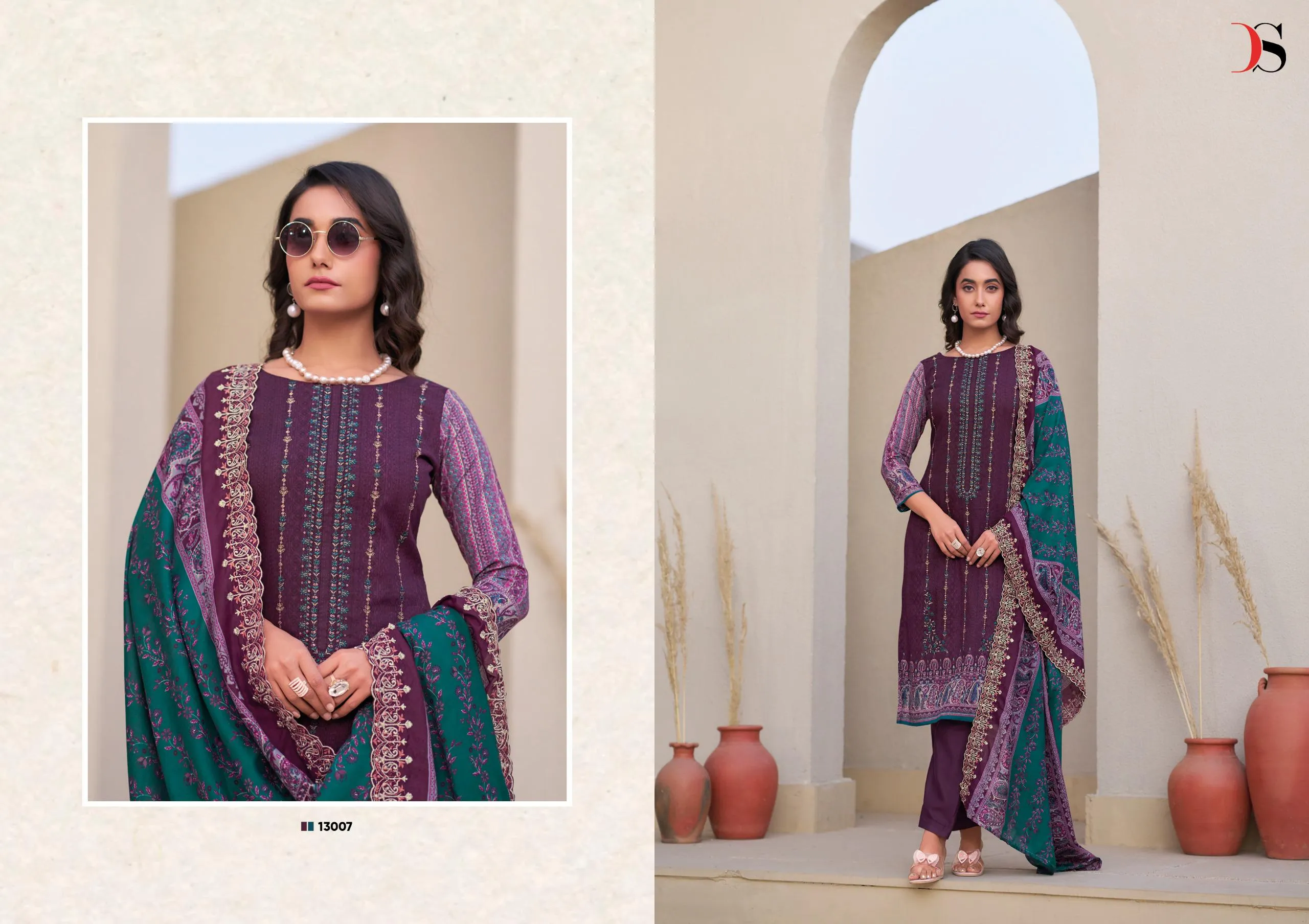 Pure Cotton Pakistani Suit