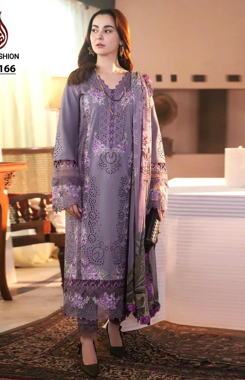 Pure Cotton Pakistani Suit For Girls