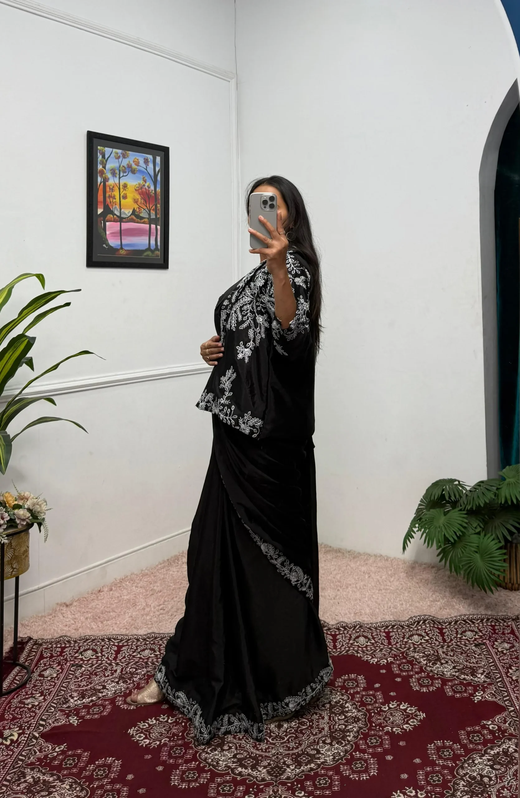 Ready To Wear Saree With Jacket For Wedding