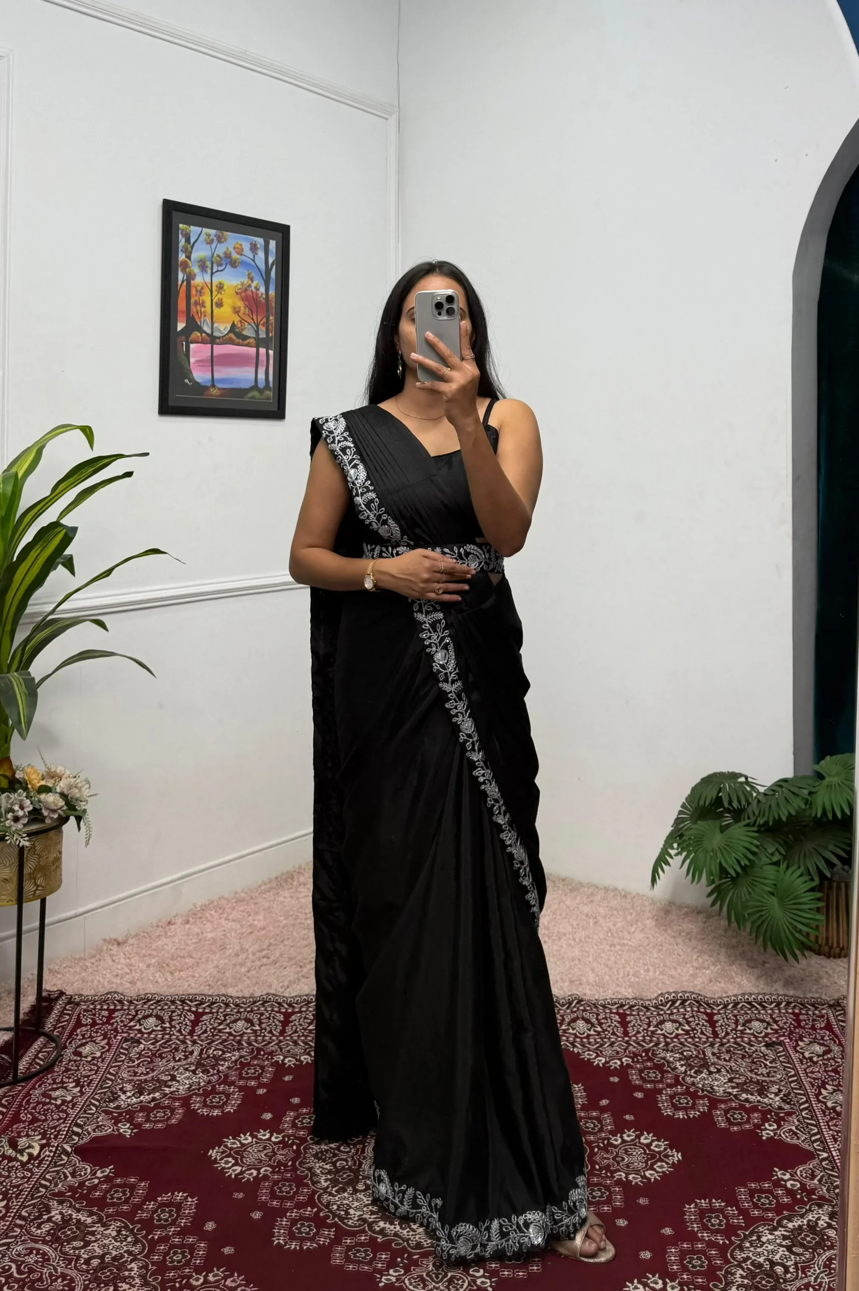 Ready To Wear Saree With Jacket For Wedding