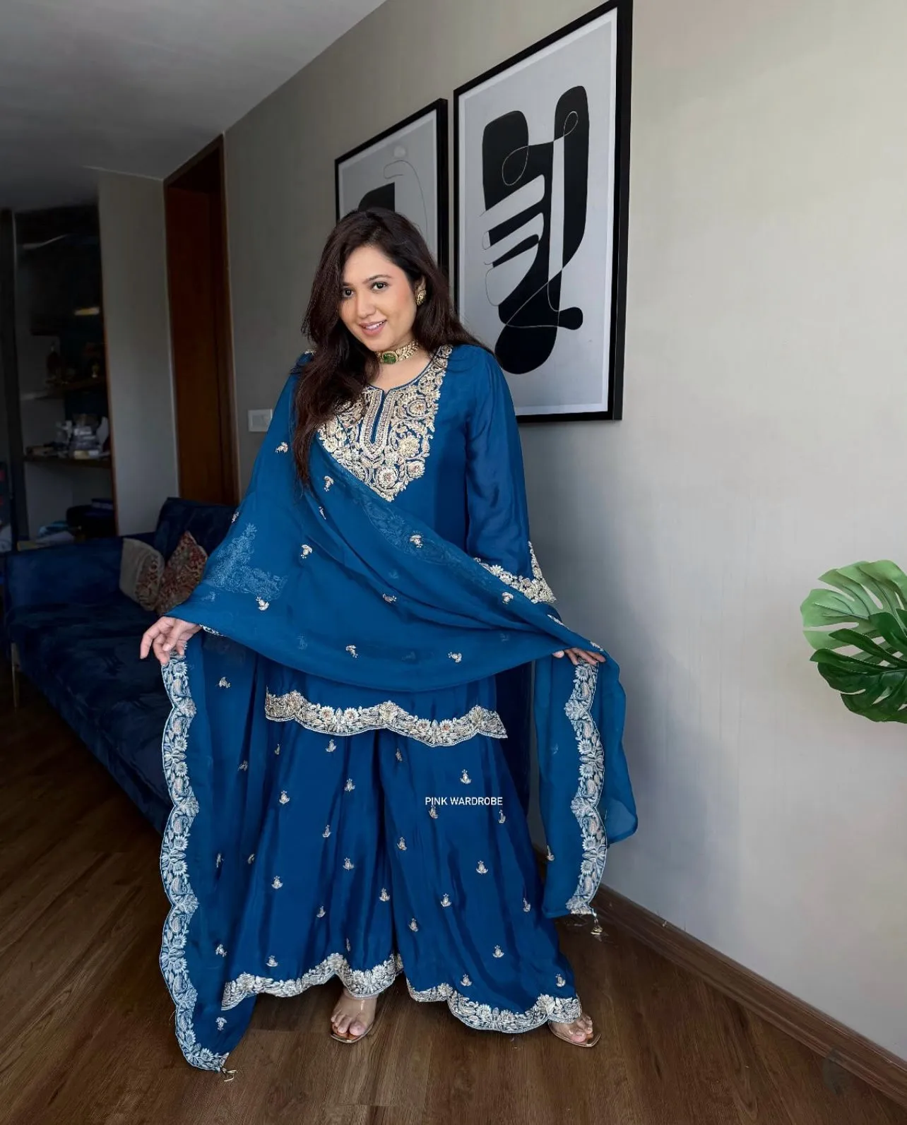 Readymade Plazzo Salwar Suit For Eid