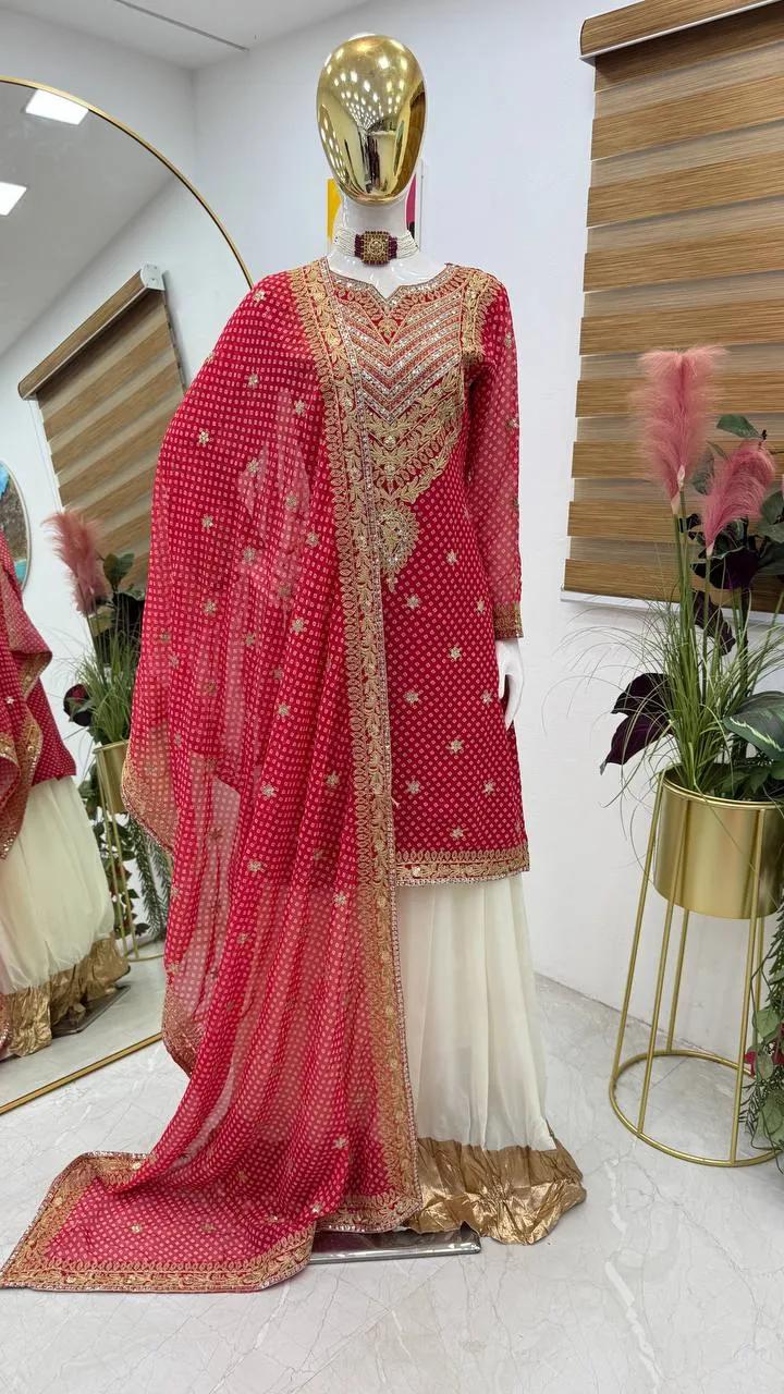 Sonakshi Sinha Inspired Plazzo Salwar Suit