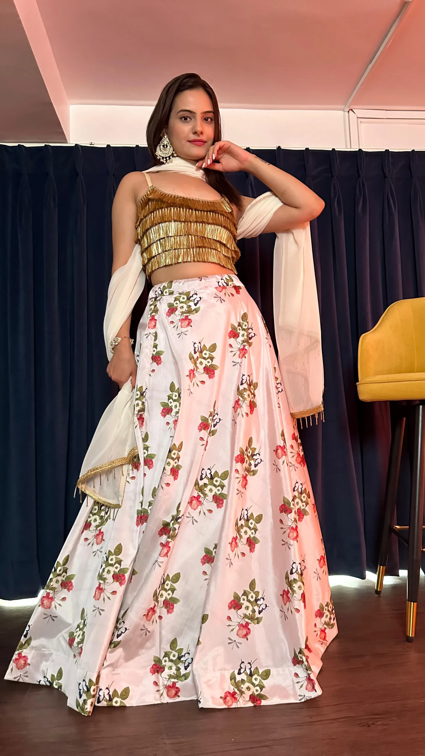Stylish Wedding Wear Lehenga For Girls