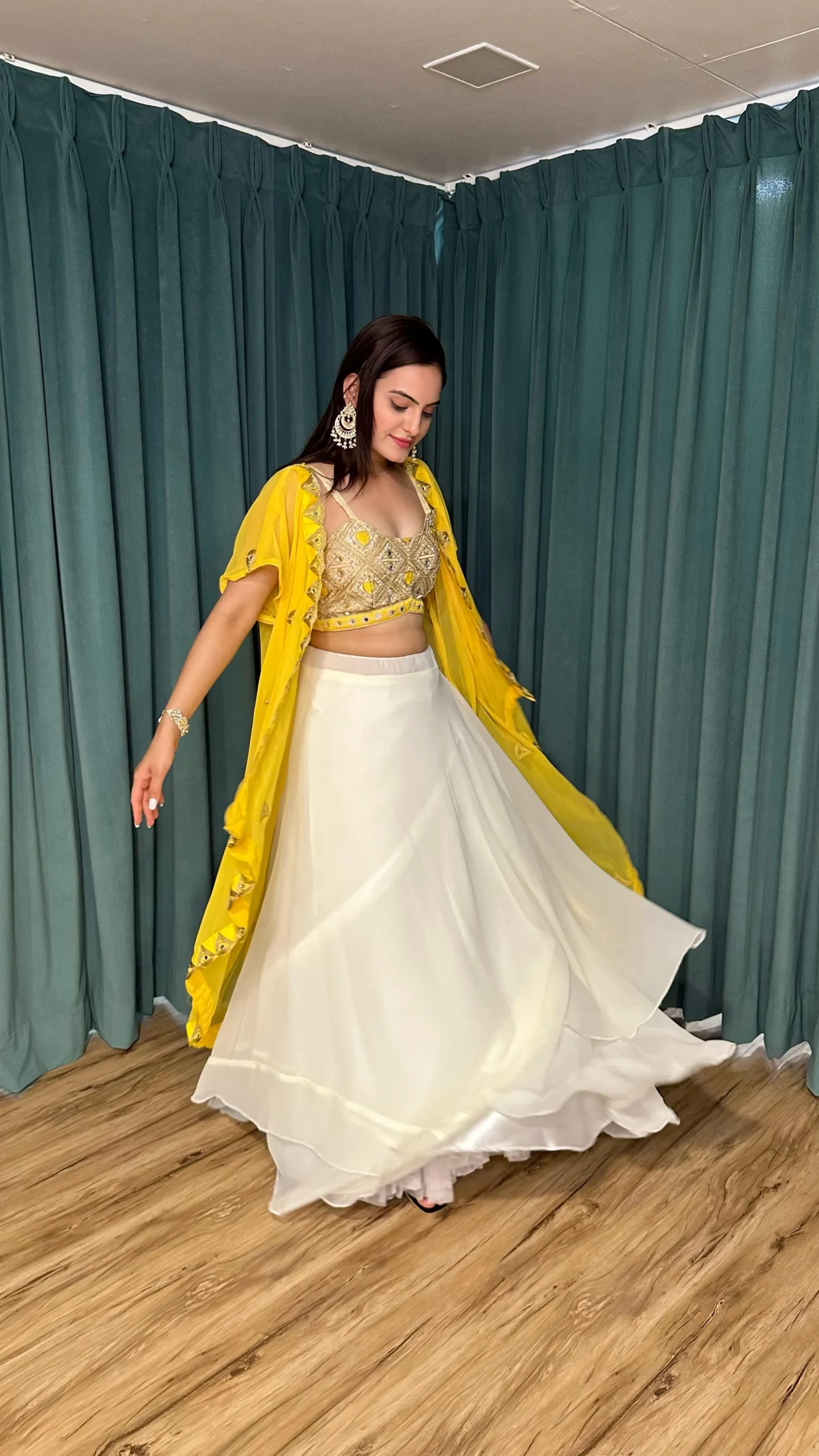 Wedding Wear Indo Western Lehenga Choli Design