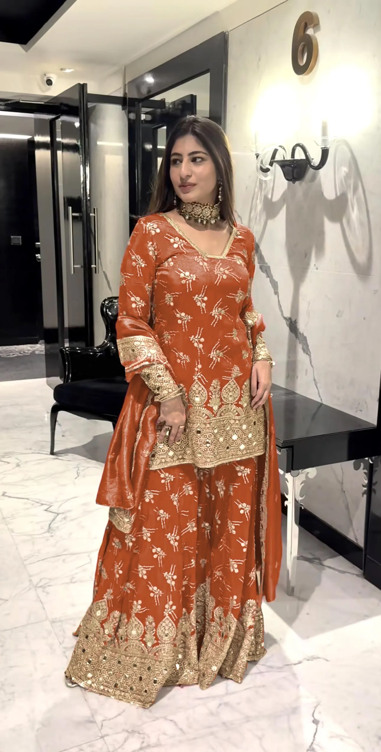 Yankita Kapoor Inspired Sharara Salwar Suit For Ramzan Eid