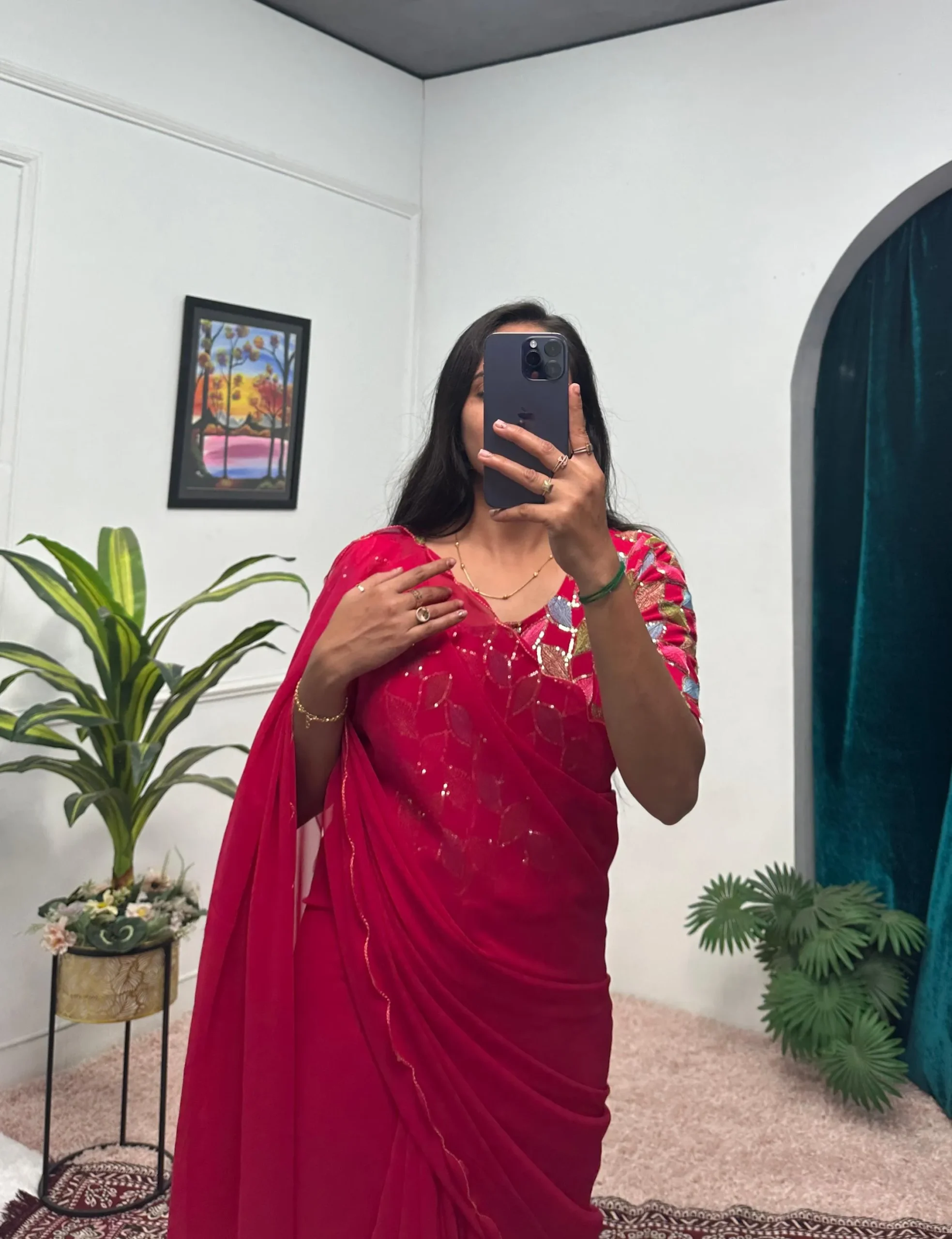 Zip And Go Saree Gown For Wedding