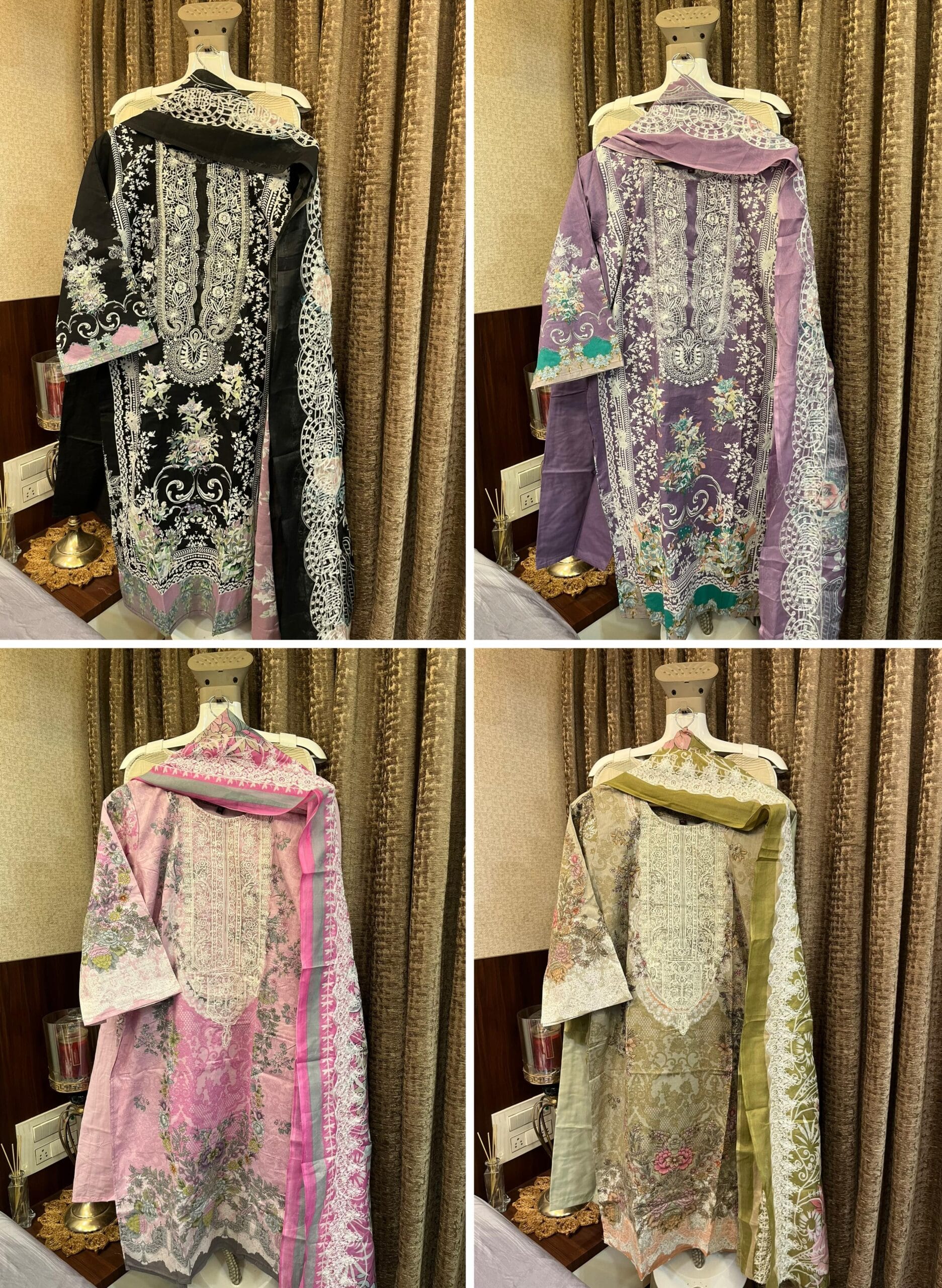 Heavy Embroidery Cotton Pakistani Salwar Suit