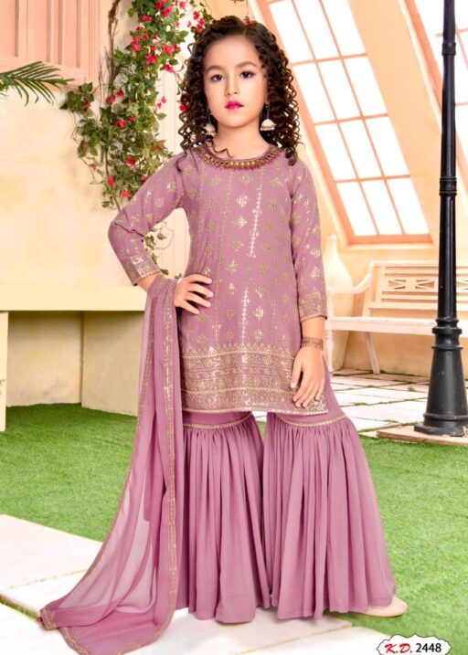 Sharara Suit For Small Kids