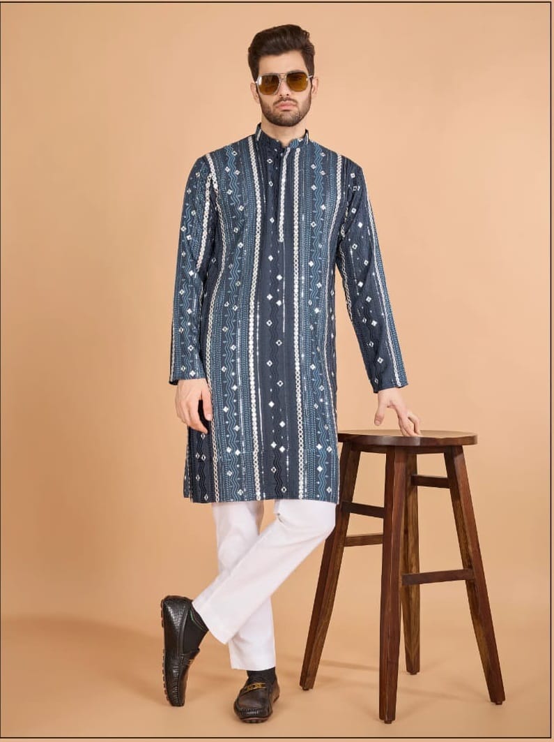 Mens Embroidery kurta