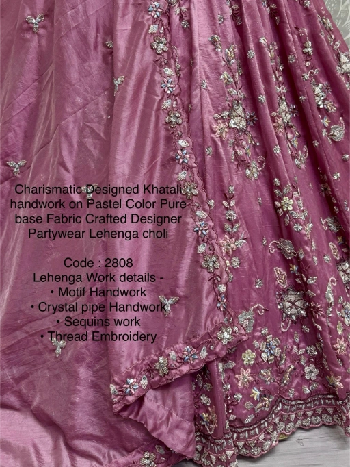 Bridal handwork Lehenga Choli