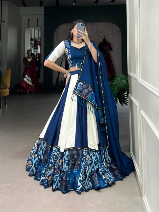 Printed Chaniya Choli for Navratri