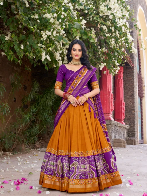 Designer Patola Chaniya Choli
