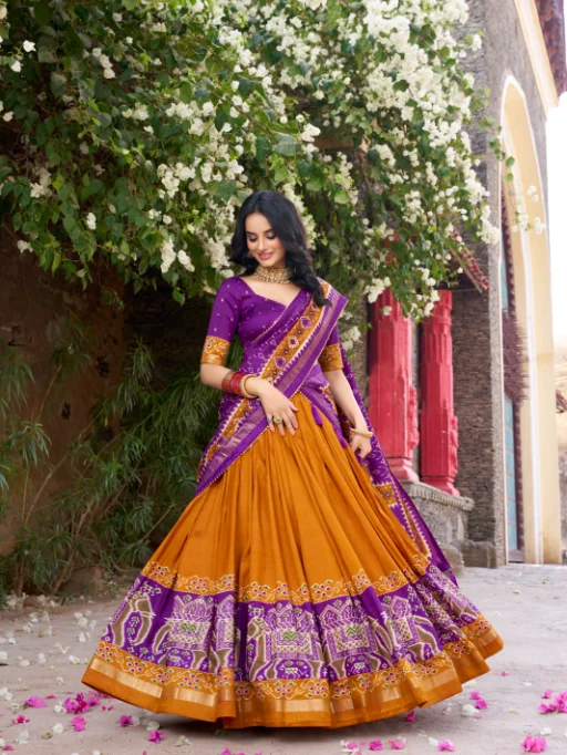 Designer Patola Chaniya Choli