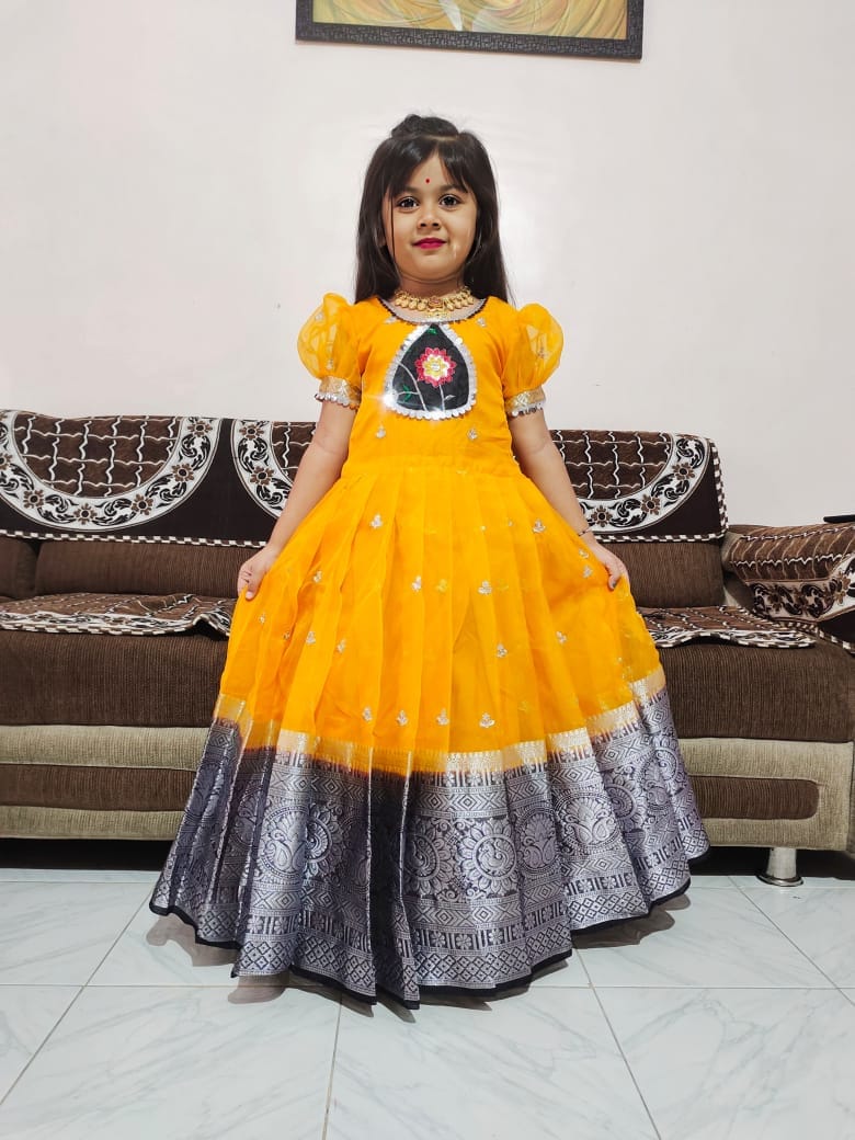 Beautiful Kids Wear Gown for Wedding