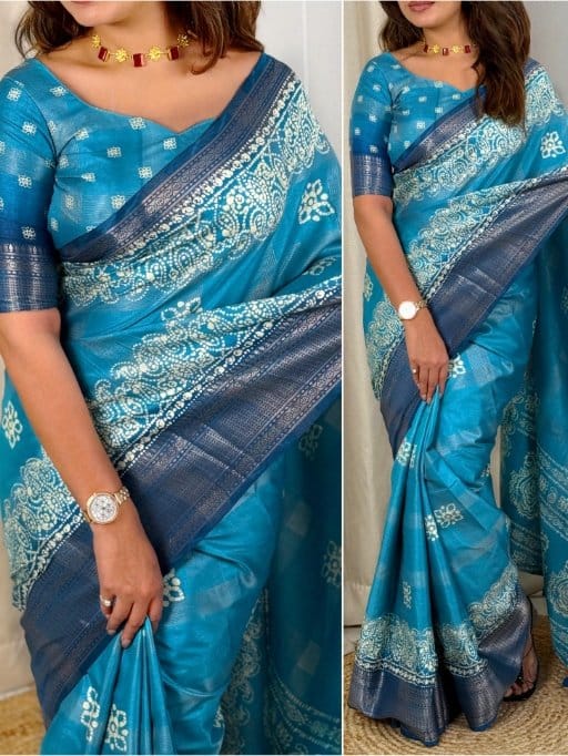 Cotton Silk Saree