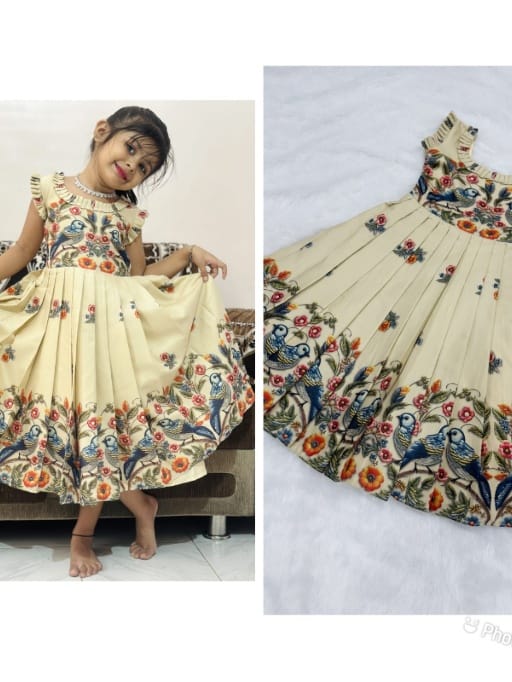 Digital Printed Kids Frock