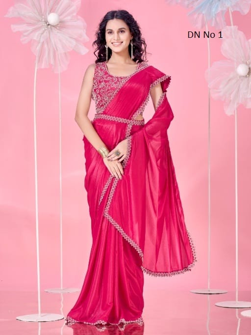 Fashionable Ready to Wear Saree for Wedding
