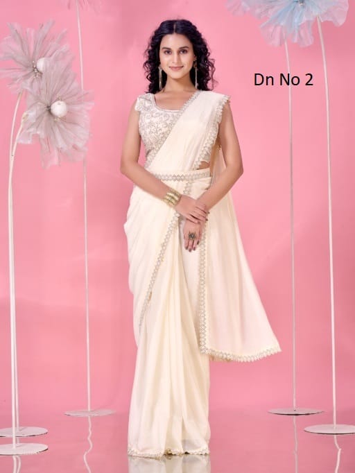 Fashionable Ready to Wear Saree for Wedding