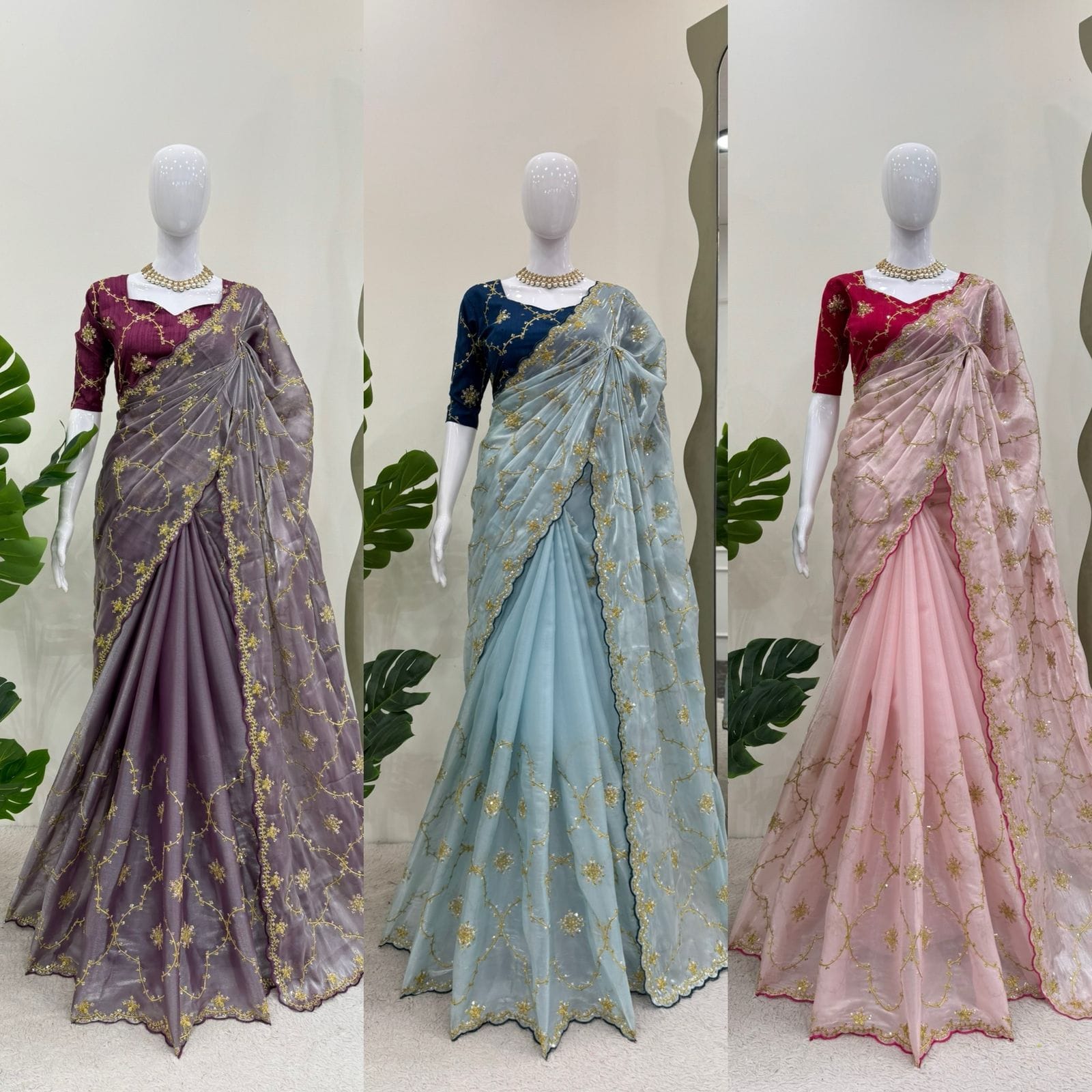 Jimmy Chu Wedding Saree for Women