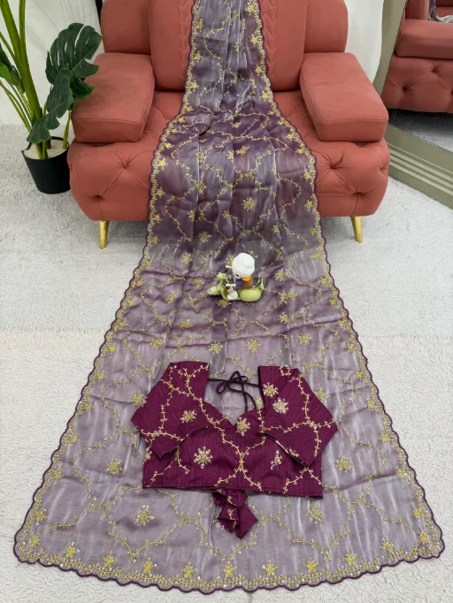 Jimmy Chu Wedding Saree for Women