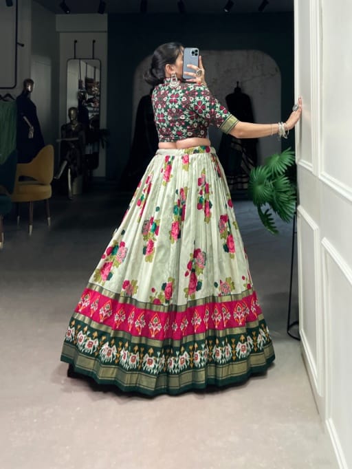 Patola Printed Readymade Chaniya Choli For Navratri