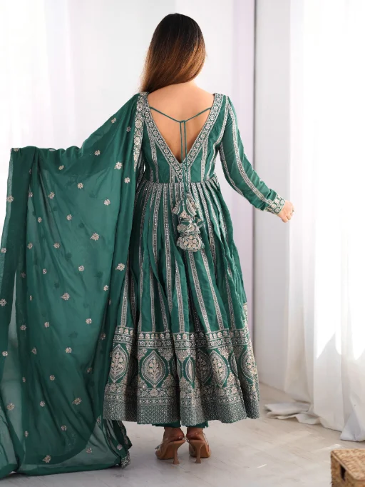Readymade Yellow Anarkali Suit for Haldi Function