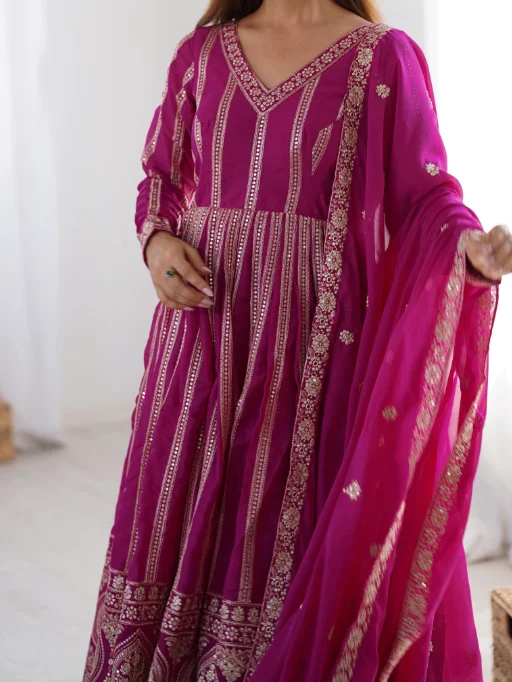 Readymade Yellow Anarkali Suit for Haldi Function