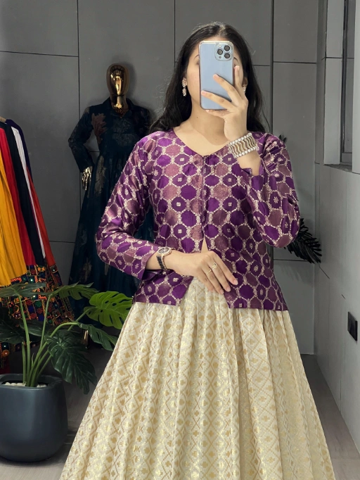 Silk Indo Western
