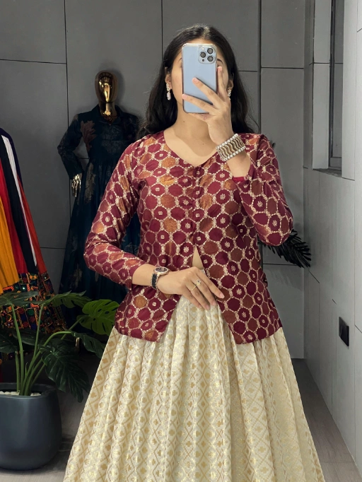 Silk Indo Western