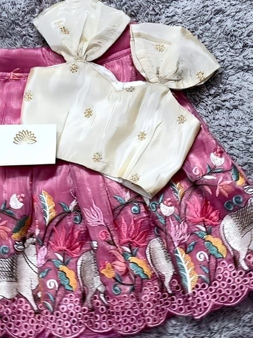 Small Girl Lehenga Choli For Wedding