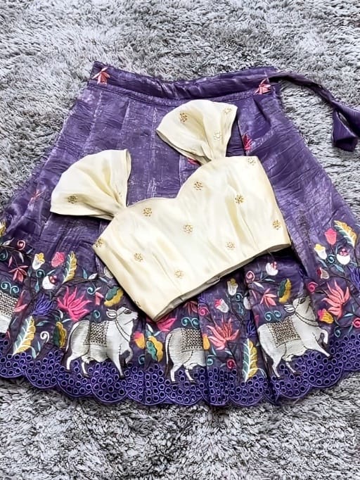 Small Girl Lehenga Choli For Wedding