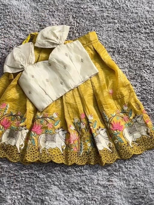 Small Girl Lehenga Choli For Wedding
