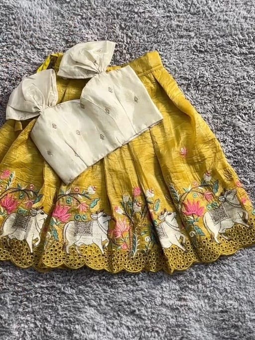 Small Girl Lehenga Choli For Wedding