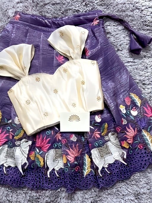 Small Girl Lehenga Choli For Wedding