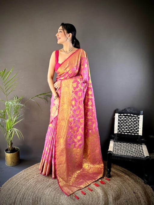 Ethnic Silk Saree