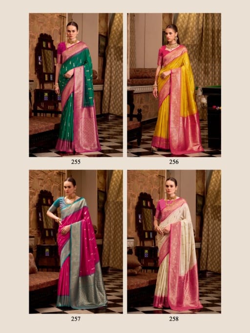 Festive Wear Soft Silk Saree With Heavy Weave Pallu