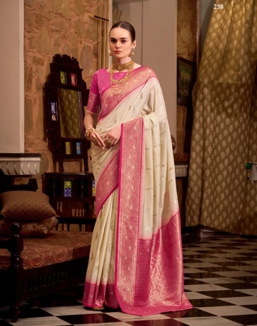 Festive Wear Soft Silk Saree With Heavy Weave Pallu