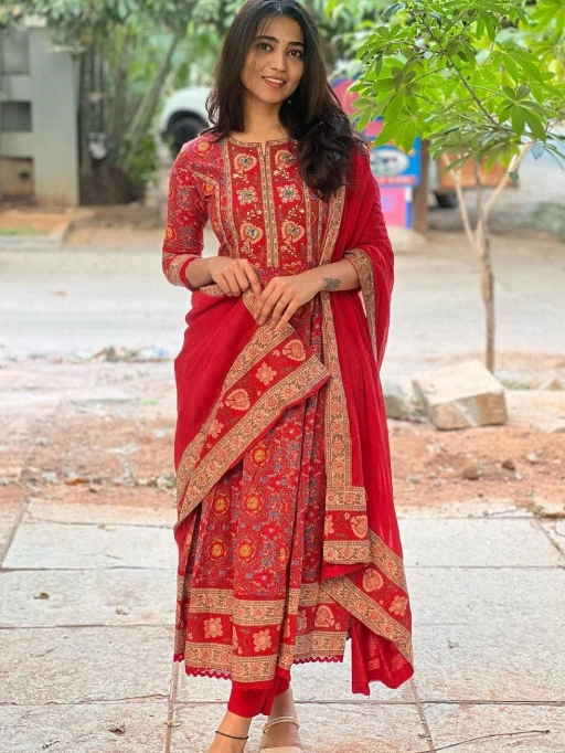 Buy Printed 3piece Long Kurta Set