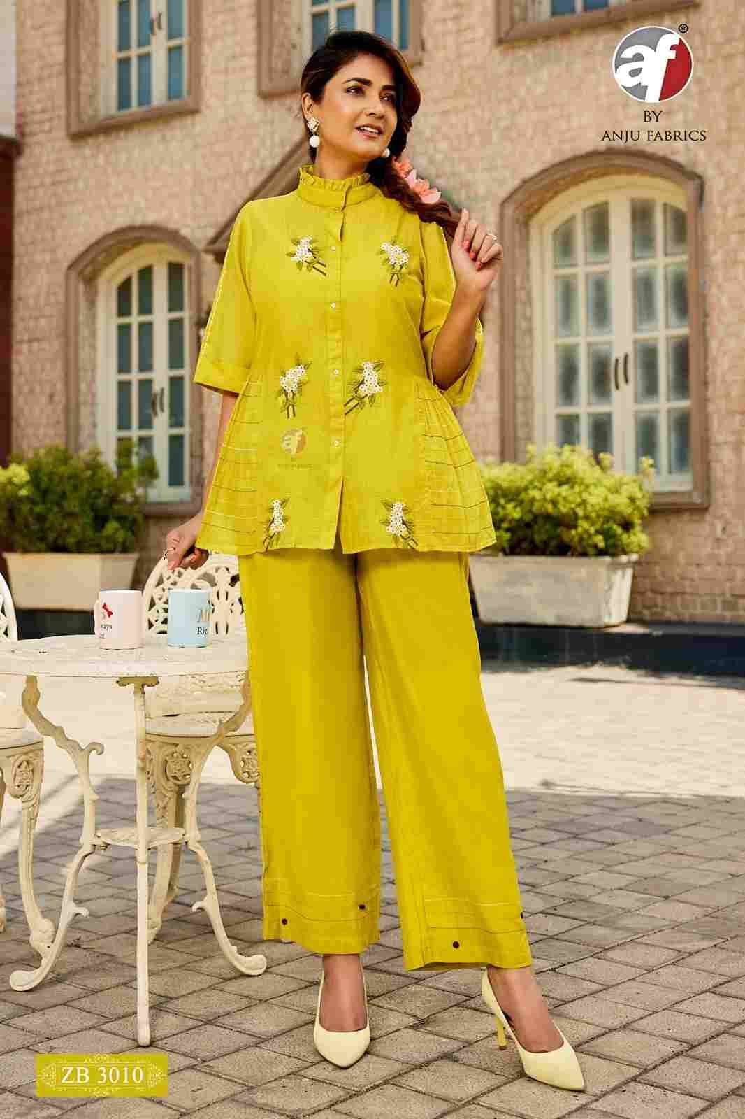 Designer Readymade Mal Chanderi Co-Ord Set